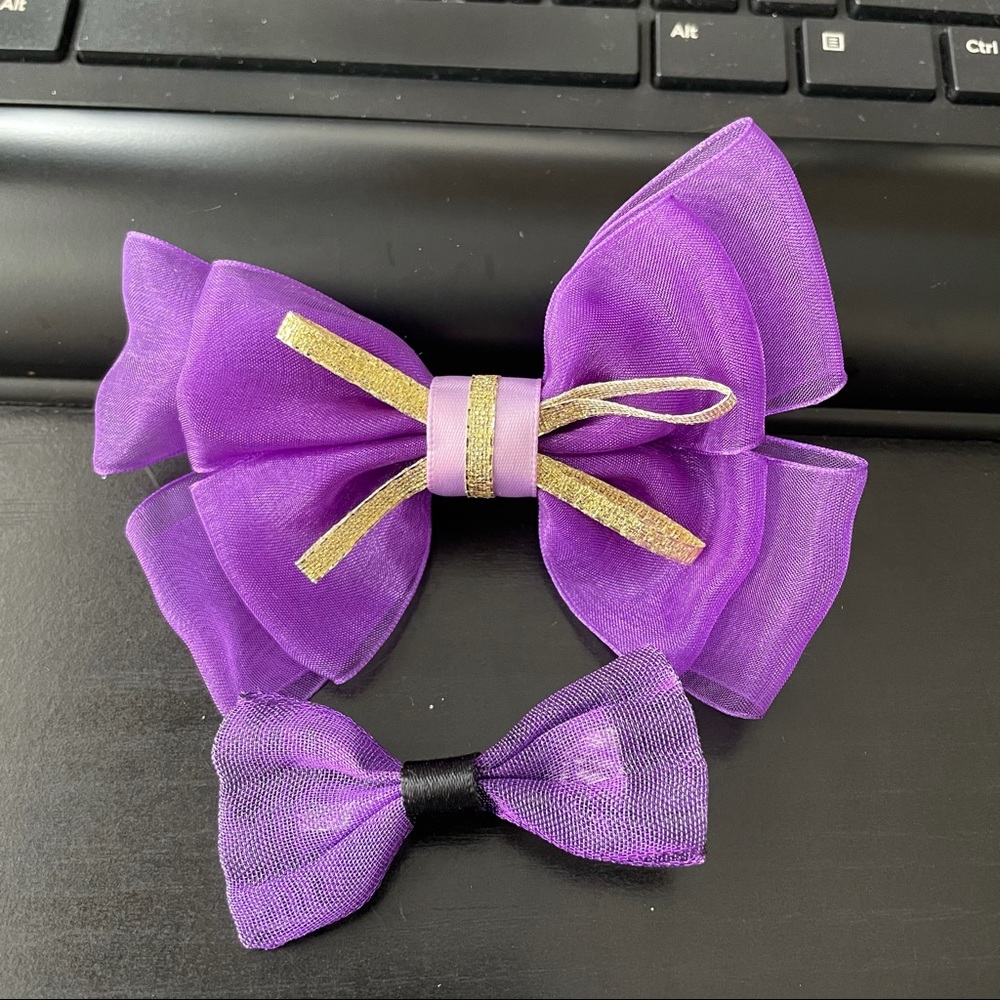 Fan inspired Meg Disney bow